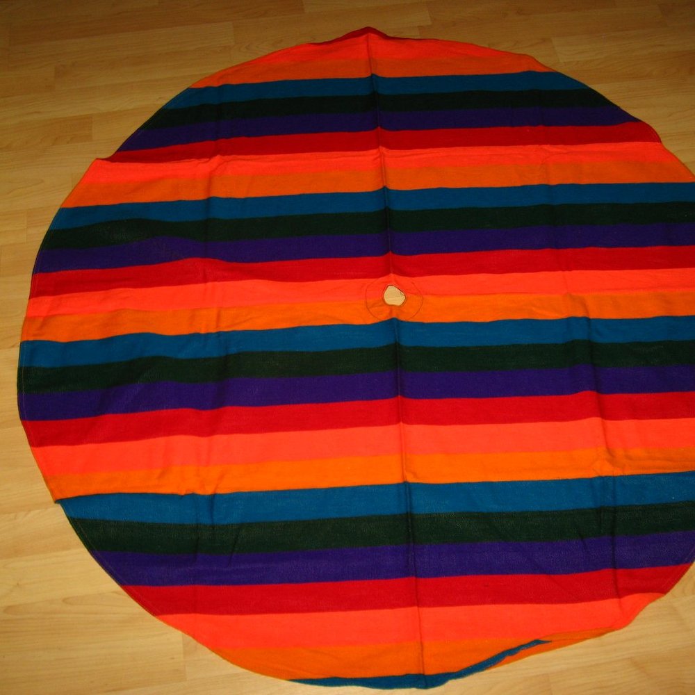 Gay Pride Rainbow Umbrella Tablecloth
